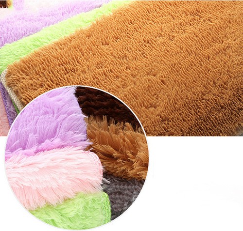 Plush Velvet Slip Mats Dust Doormat Absorbent Bathroom Floor Rug Washable #UK FO - Picture 6 of 12