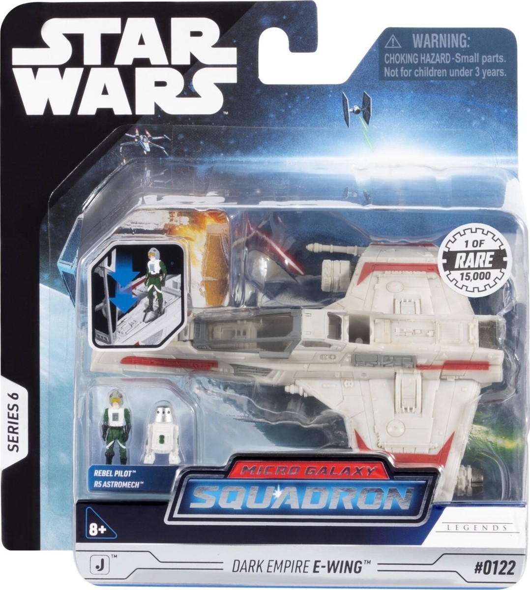 マイクロギャラクシー Eウィング ダークエンパイア STAR WARS Jazwares Star Wars Micro Galaxy Squadron #0122 Dark Empire E-Wing