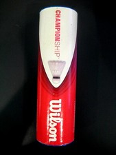 Wilson Championship Shuttlecocks - Brand New - Yellow