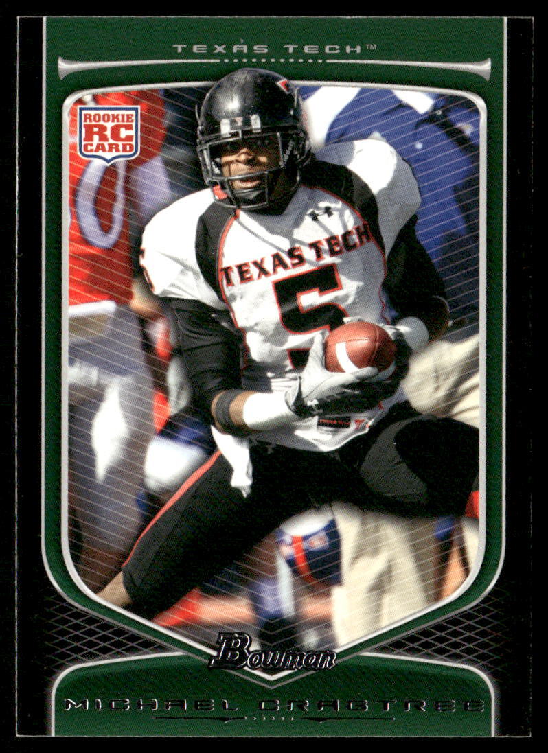 2009 Bowman Draft Picks #114 Michael Crabtree Rookie
