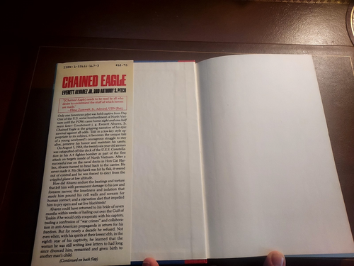 Chained Eagle, Everett Alvarez Jr., POW Vietnam War, SIGNED, First Edition, 1989 - Picture 3 of 10