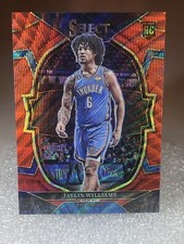 2022-23 Select - Jaylin Williams - Asia Tmall Concourse Red Wave Prizm Rookie SP