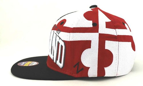 Maryland Terrapins New Zephyr Youth Kids Helmet Black Flag Era Snapback Hat Cap - Picture 5 of 9