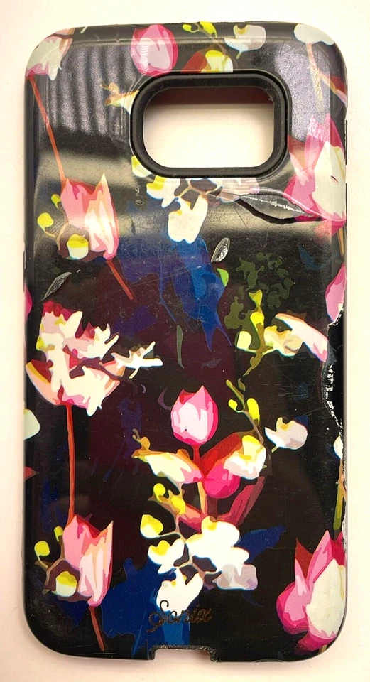 Funda con incrustación Sonix para Samsung Galaxy S6, flores de jardín/múltiples Foto 3 de 4