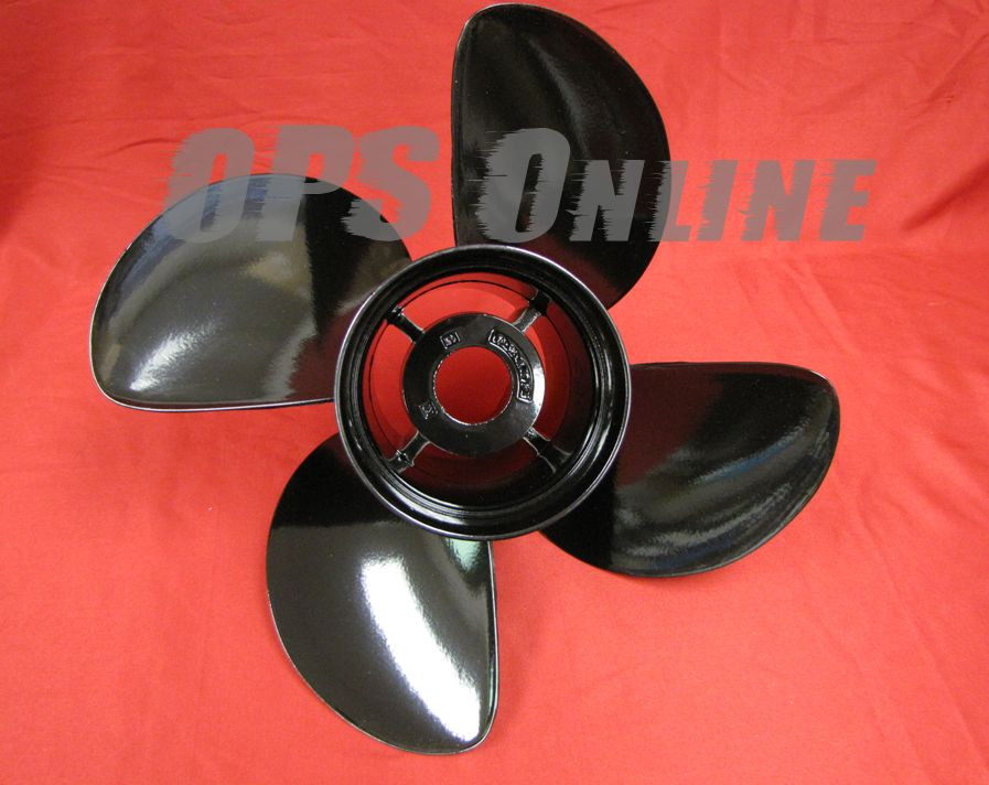 Mercury New OEM Spitfire 4 Blade AL Prop 14 x 17 Propeller 48-8M0084494 ...