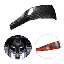 Für Porsche Cayenne 958 2011–2017 Schaltknauf Abdeckung Verkleidung Kohlefaser