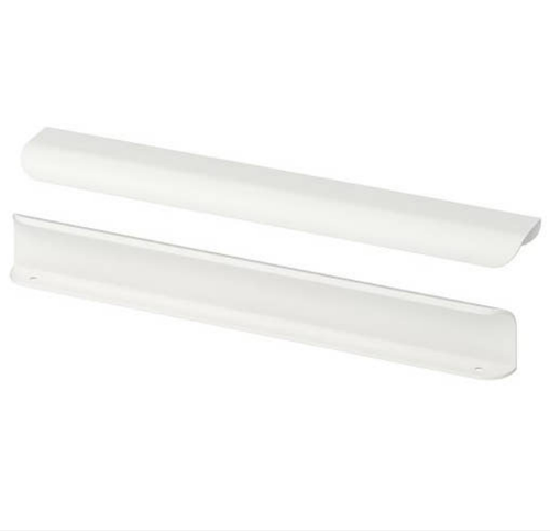 IKEA BILLSBRO Interior Stainless Steel Furniture Handle Recessed Rear Fixed 2Pcs - Picture 8 of 26