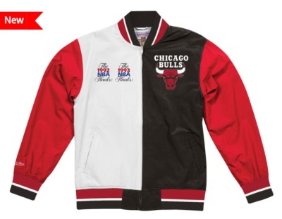 Chicago Bulls Mitchell & Ness NBA Champions Team History Warm Up