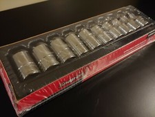 Snapon Tools 1/2 10pc 12pt Flank Drive METRIC Socket Set - SEALED