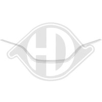 Diederichs 4467442 Blende, KüHlergitter FüR Renault