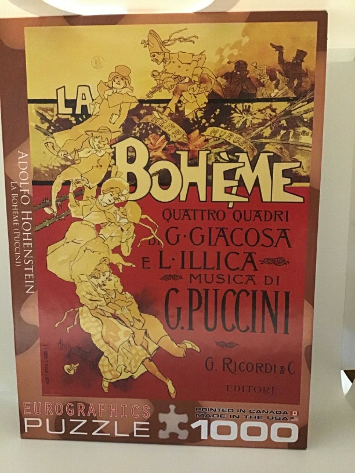 Amazon Com Eurographics American Gothic By Grant Wood 1000piece Puzzle Toys Games