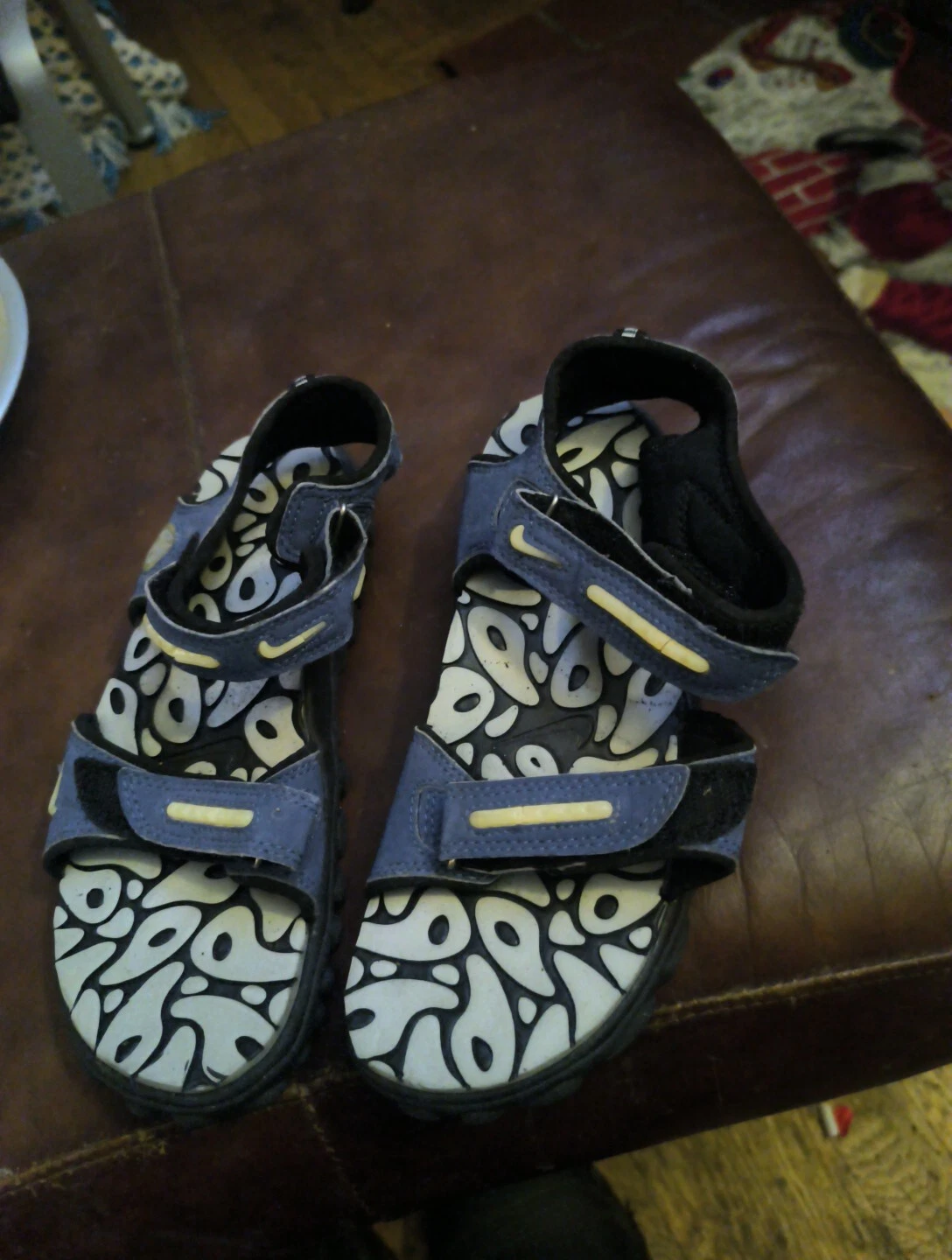 Nike ACG Sandali Donna 7 Vintage Sport Hikings Deschutz Nero Blu 138024