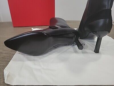 Salvatore Ferragamo Womens Black Virgilia Boot Bootie Zipper Salvatore Ferragamo Womens Black Virgilia Boot Bootie Zipper