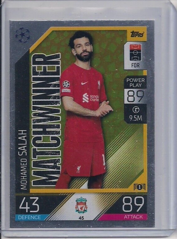 世界199枚限定！22-23 Topps SALAH サラー パラレルカード Mohamed Salah 2021-22 Topps Champions League UCL Sparkle
