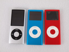 Apple iPod Nano Lot of 3 For Parts Repair A1285 Silver A1199 Red Blue