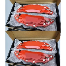 For Nissan 18" Brake System Aluminum Alloy Disc Brake Caliper Covers Front+Rear