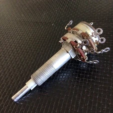Mallory USA Vintage Dual Ganged 20k / 40k Ohm Potentiometer W/ Switch