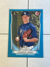 Cameron Varga 2014 Bowman Draft Prospect Sky Blue Variation SP #ed /399 DP57 Ray