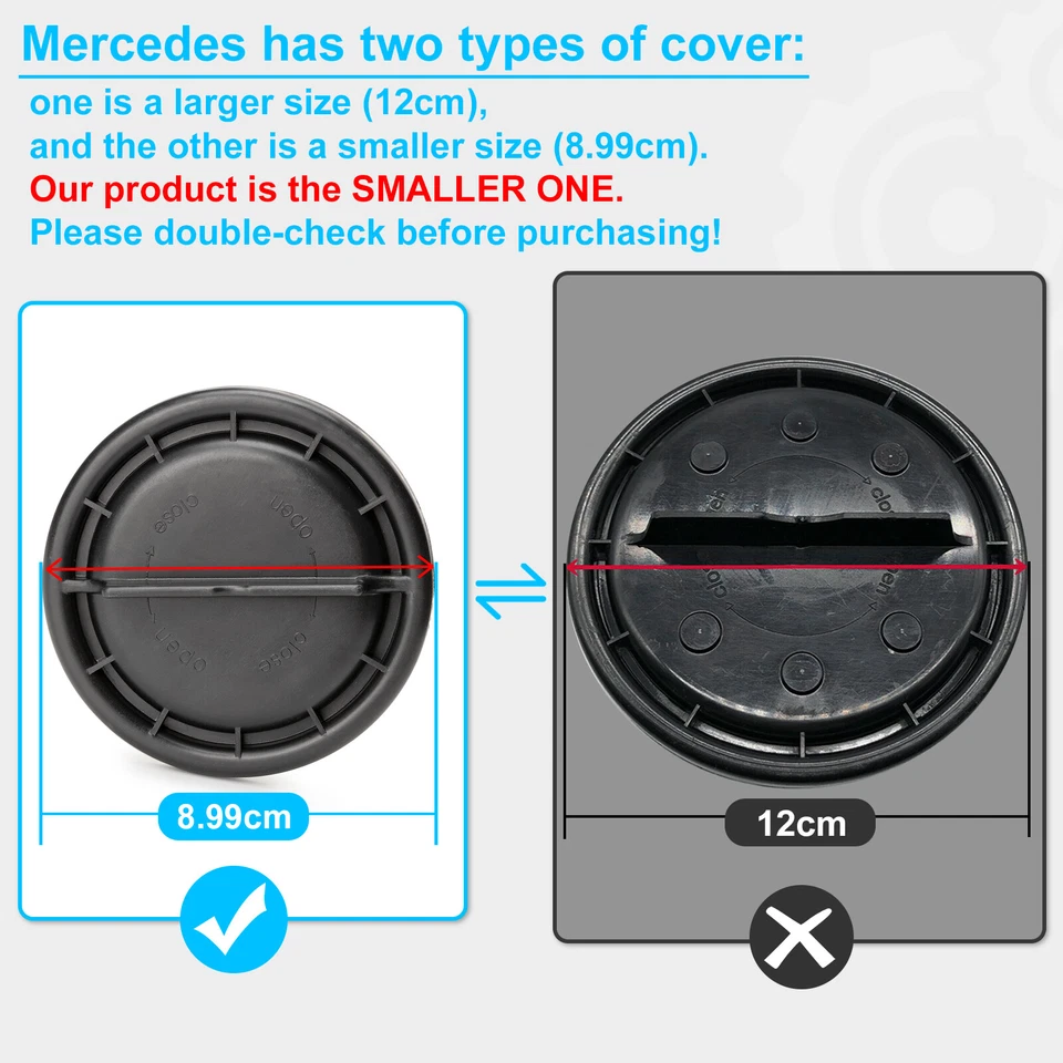 3.54" Headlight Cap Bulb Dust Cover for Mercedes W204 W171 W212 W222 1305219122 - Изображение 2 из 4