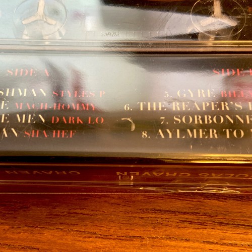 NICHOLAS CRAVEN N II 2 Ltd Black Tape 1/100 SEALED Mach-Hommy billy woods Ransom - Imagen 12 de 12