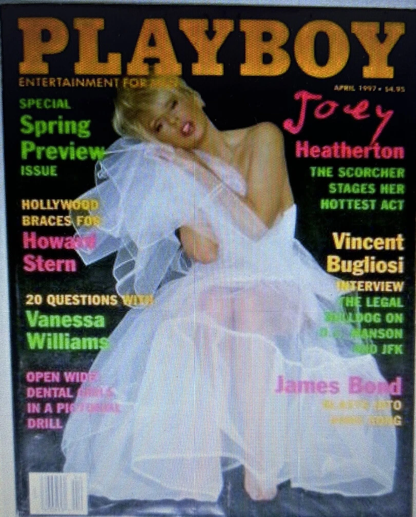 Playboy Magazine April 1997 - JOEY HEATHERTON - FACTORY SEALED! | eBay