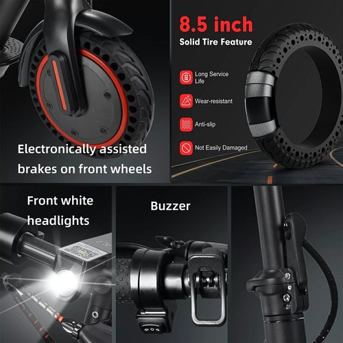 20mph, 26mi Commuter Scooter- 350W Power! Foldable, Portable & Great for Gifting - Picture 9 of 19