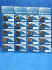 Lot Of 20 CR2032 3V 230mAh Lithium Button Coin Battery