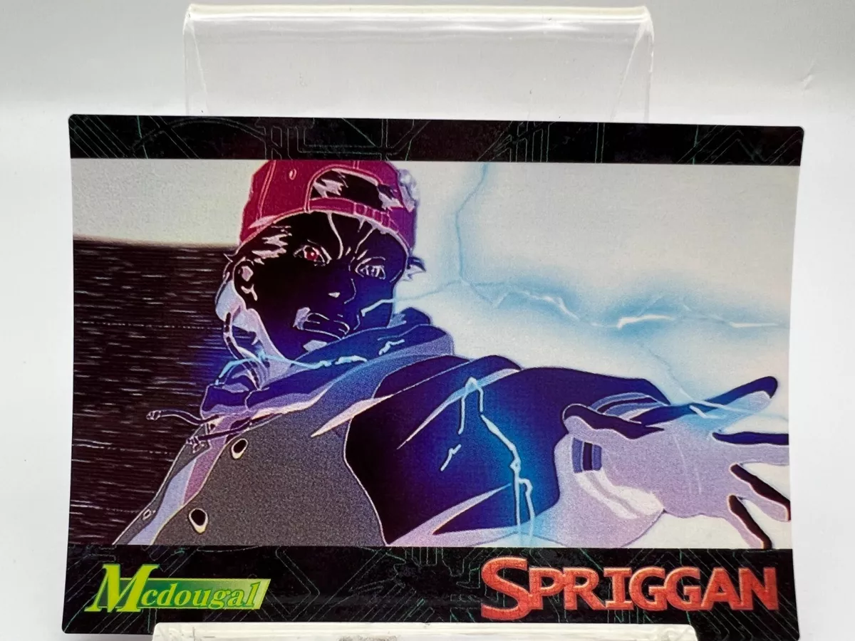 SPRIGGAN card SHINSEISHA Japanese Vintage Rare F/S