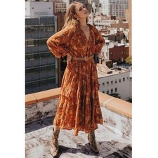 Spell & The Gypsy Collective X Aurora Play Maxi Dress in Burnt Ember Size Small
