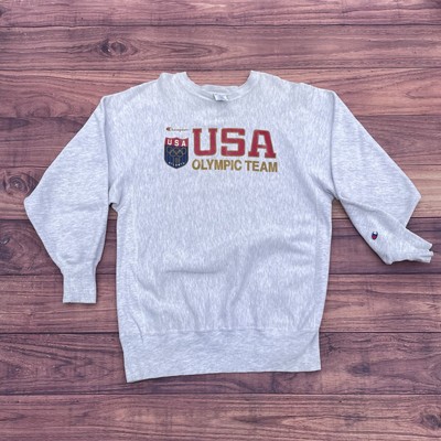 90s Vintage Team USA Olympic Embroidered Champion Reverse Weave 
