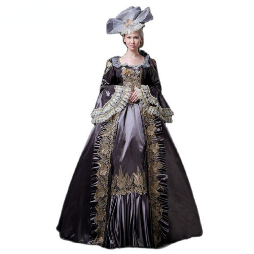 Sukienka Halloween Gotycka Lolita Klasyczna Inspirowana vintage Średniowieczna sukienka cosplay - Zdjęcie 1 z 14
