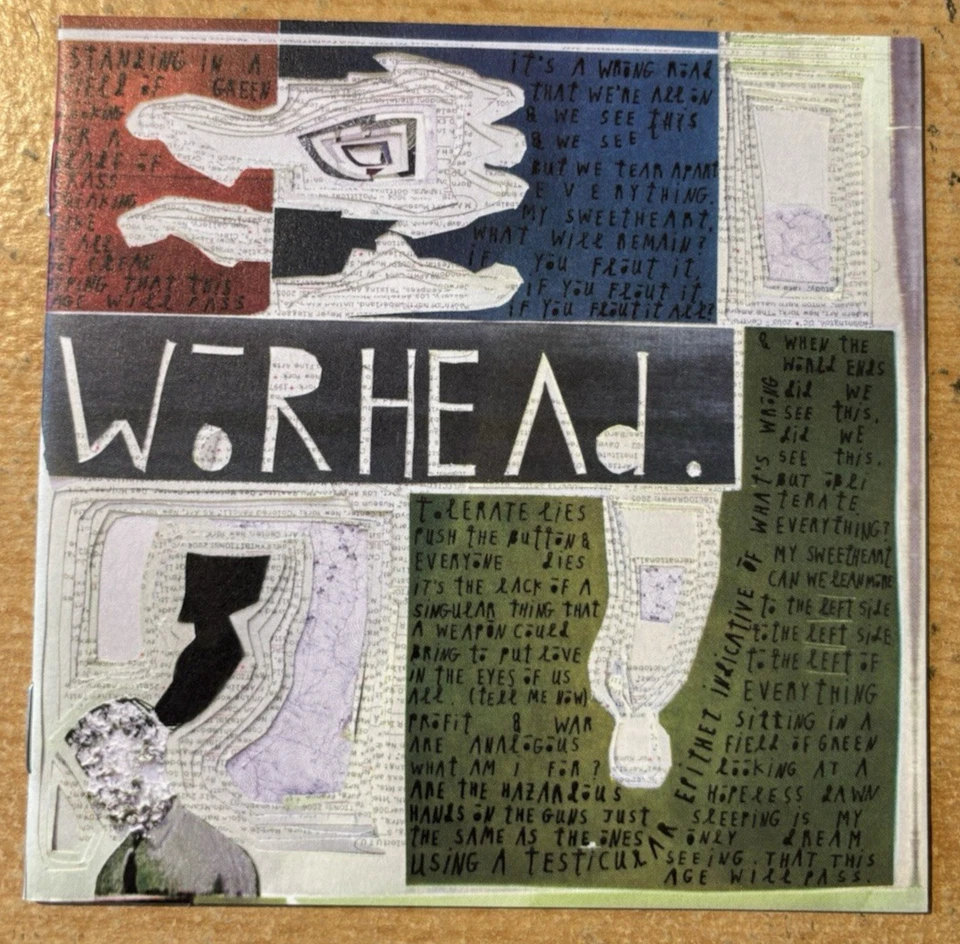 LITTLE COMETS * WORHEAD * SIGNED CD ALBUM (2017) THE SMALLEST LABEL PLAYS GREAT - Imagem 4 de 4