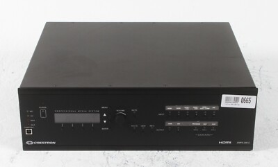 Crestron DMPS-200-C Digital Media Presentation System 200 Switcher; ZED 6106655