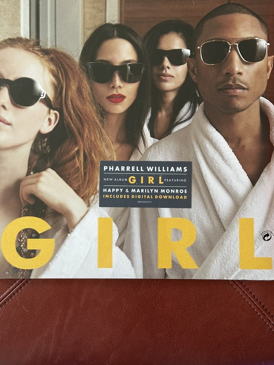 新品 Pharrell Williams GIRL Happy LPレコード PHARRELL WILLIAMS - G I R L 2014 US OOP SEALED VINYL/LP w