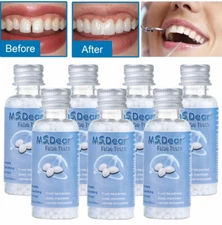 1-5Pc Teeth Thermal Fitting Beads Teeth Veneers Moldable Temporary Tooth Repair
