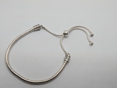 PANDORA Sterling Silver 925 Bolo Bracelet