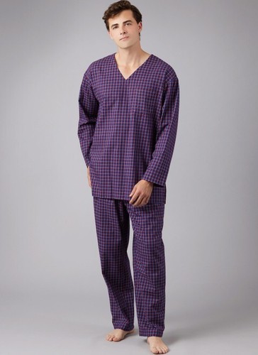 McCalls EASY SEWING PATTERN M8443 Men's Sleepwear Pyjamas Robe 34" - 56" S-XXXL - Picture 4 of 11