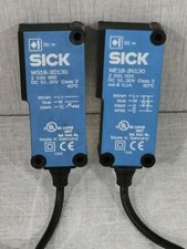 SICK WE18-3N130 + WS18-3D130 Photoelectric Sensors