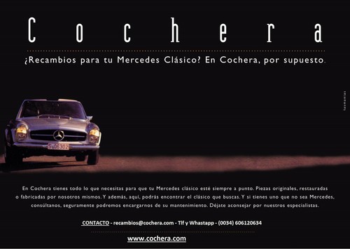 Recambios Mercedes Benz 450SEL W116 Spare parts Ersatzteile - Imagen 12 de 12