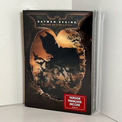 Batman Begins - Limited Edition DVD Giftset Bundle - Brand New Sealed