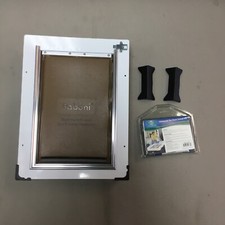 New Baboni Steel Pet/Doggy Door Complete With Extra Install Kit