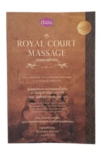 Thai Massage Book : ROYAL COURT MASSAGE, traditional massage(1 pc./Eng.*Edition)