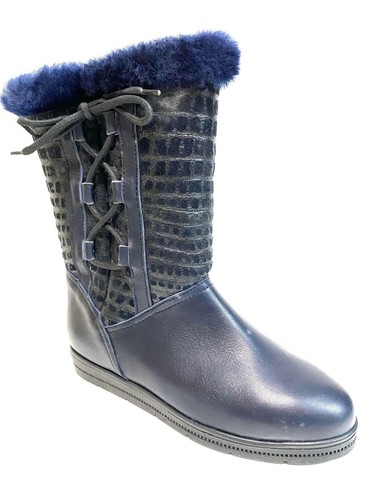 SCARPE STIVALI STIVALE BAMBINA ROBERTINO 32 PELLE BLU ORIGINALE AI | eBay