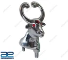 Alloy Bull Head Hood Ornament Fits For Motorcycle Car Truck Tractor @VI