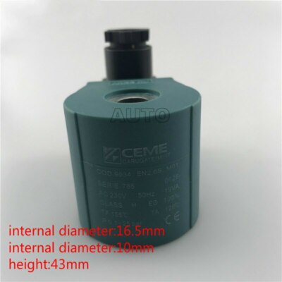 Solenoid valve coil ceme9934 coil B12 Regulating valve C57 TYPE788