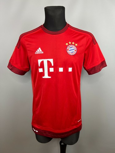 BAYERN MUNICH 2015 2016 HOME SHIRT FOOTBALL SOCCER JERSEY ADIDAS S14294  SIZE M | eBay