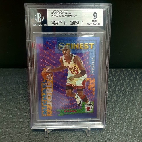 1995 Finest Michael Jordan Rookie Veteran BGS 9