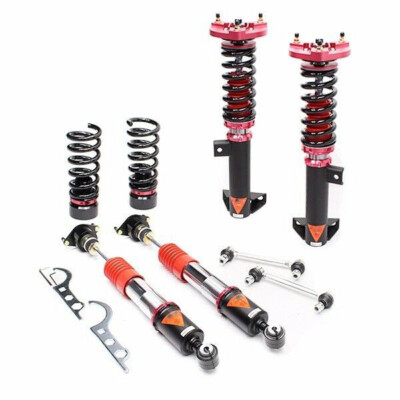 For MERCEDES C63 2008-14 GODSPEED MAXX DAMPER COILOVERS SUSPENSION CAMBER PLATE