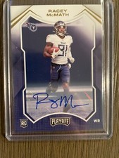 2021 Panini Playoff Racey McMath Rookie Auto RC #297
