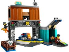 Lego City Police Speedboat and Crooks' Hideout 311pc